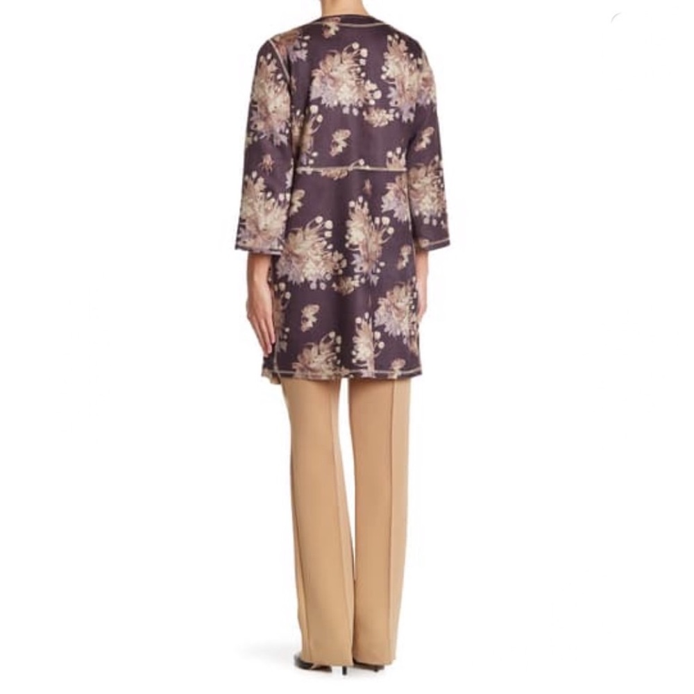 Chelsea & Theodore Printed Faux Suede Jacket - Picture 3 of 6